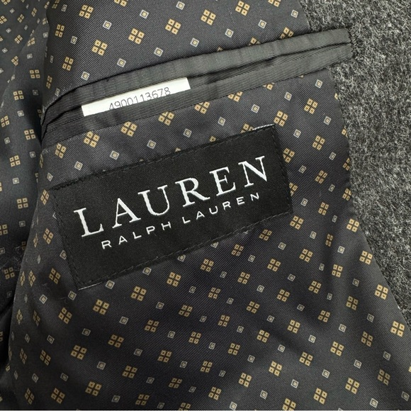 Lauren Ralph Lauren black label Wool silk cashmere blazer jacket men’s size 38 - Picture 5 of 7